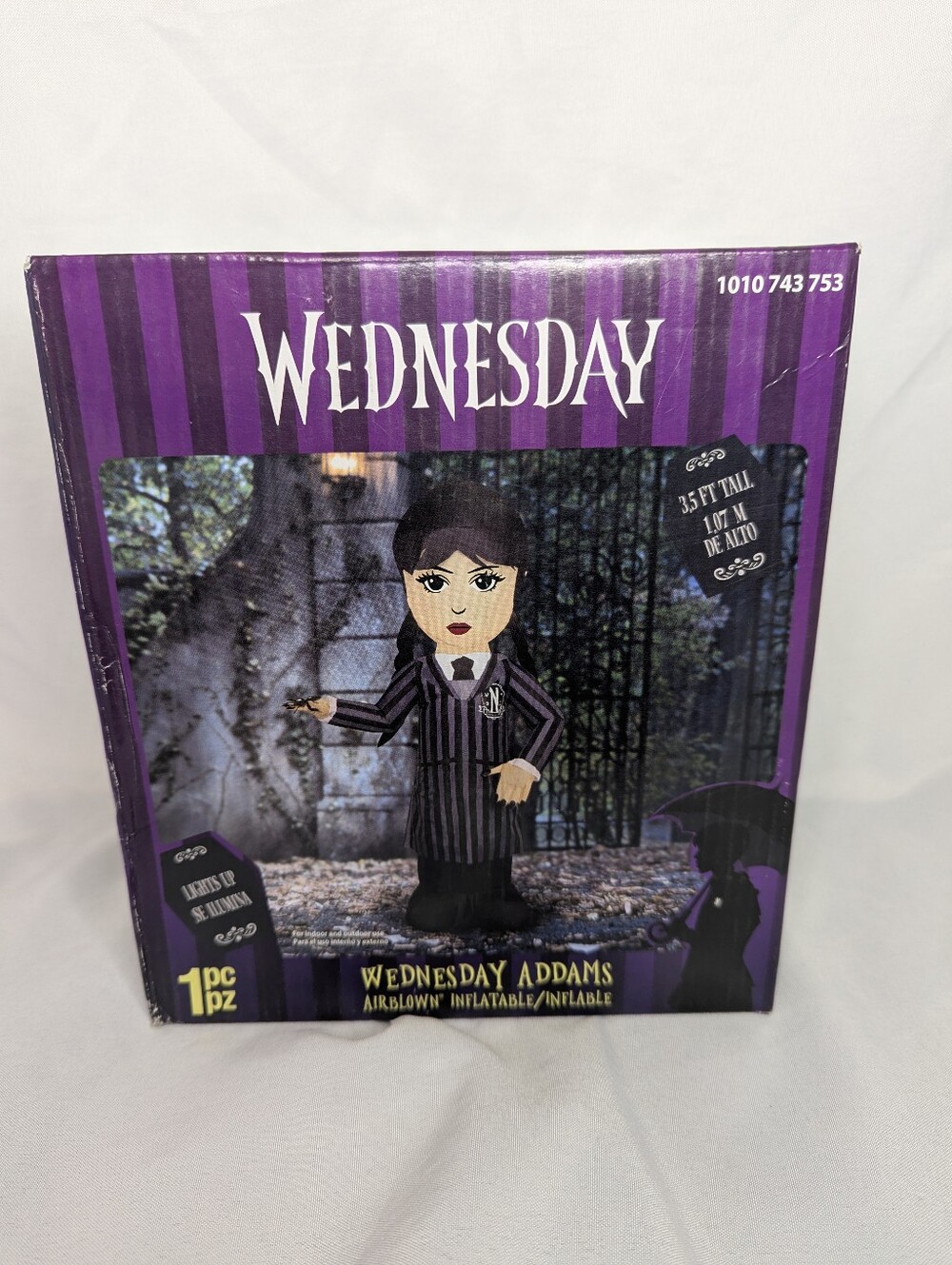 Wednesday Addams Airblown Inflatable 3.5 Ft Tall - NEW